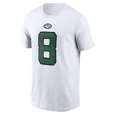 Men s Nike Aaron Rodgers White New York Jets Player Name Number T Shirt