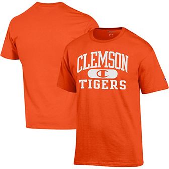 Men's Champion Orange Clemson Tigers Arch Pill T-Shirt