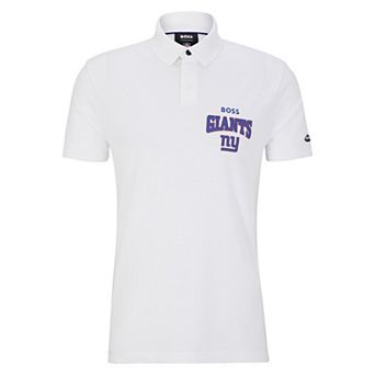 Men's BOSS X NFL White/Royal New York Giants Punter Polo