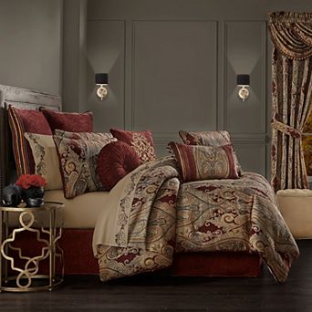 Five Queens Court Georgia 4 pc Comforter Set or Euro Sham
