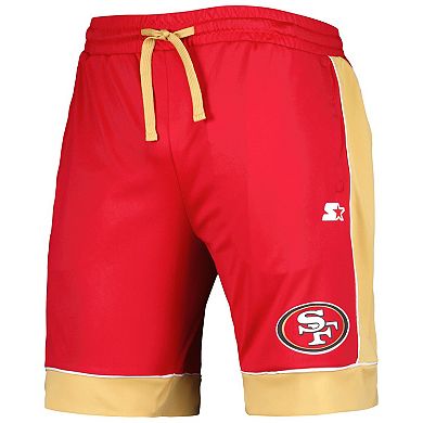 Men's G-III Sports by Carl Banks Scarlet/Gold San Francisco 49ers Fan Favorite Fashion Shorts