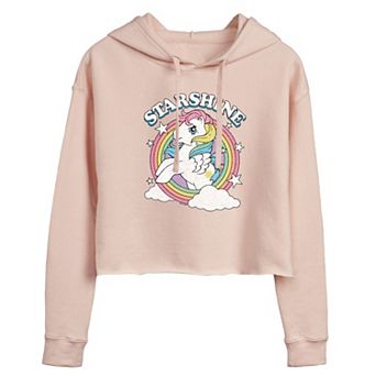 Juniors' My Little Pony Starshine Cropped Graphic Hoodie