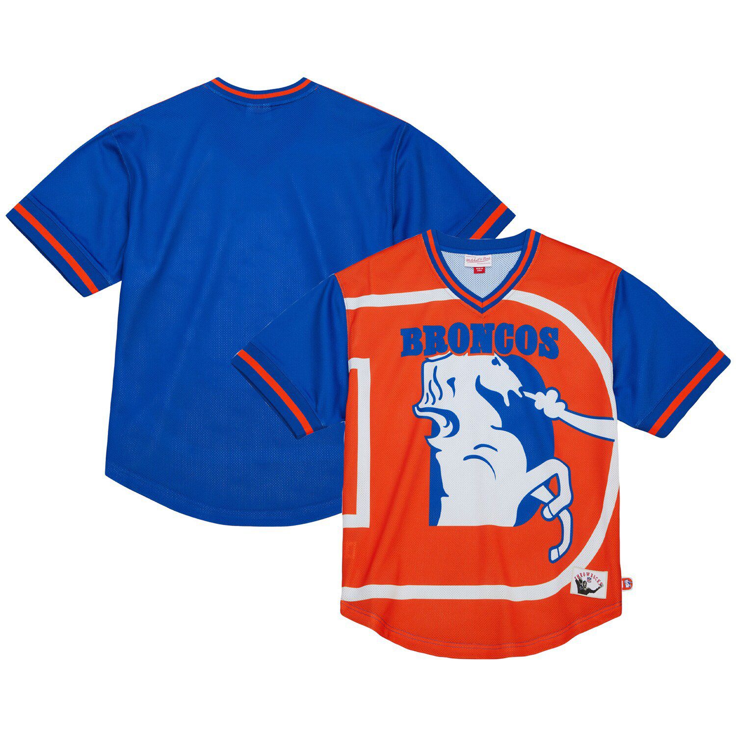 New Era / Women's Denver Broncos Orange Mineral Wash T-Shirt