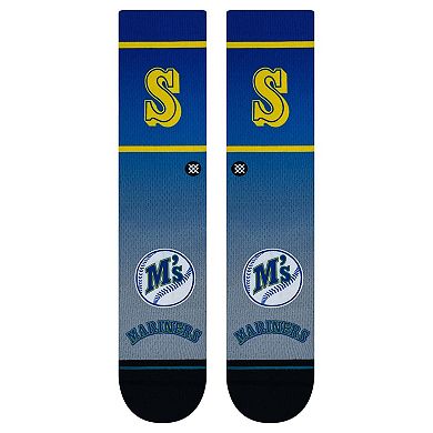 Men's Stance Seattle Mariners Cooperstown Collection Crew Socks