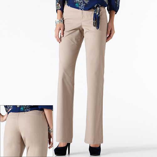 Gloria Vanderbilt Mona Comfort Waist Dress Pants Women S