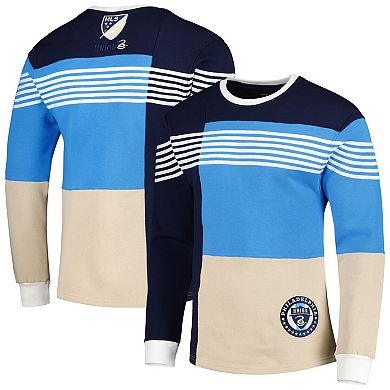 Men's Navy Philadelphia Union Logo Pullover Sweatshirt