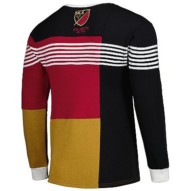 Men's Black Atlanta United FC Logo Pullover Sweatshirt