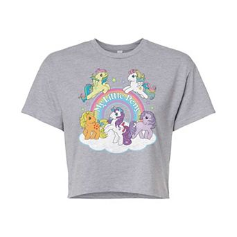 Juniors' My Little Pony Group Cropped Tee