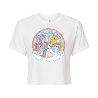 Juniors' My Little Pony Retro Cropped Tee