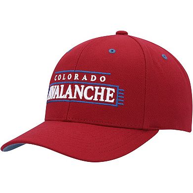 Men's Mitchell & Ness Burgundy Colorado Avalanche LOFI Pro Snapback Hat