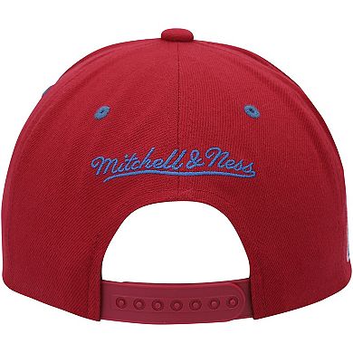 Men's Mitchell & Ness Burgundy Colorado Avalanche LOFI Pro Snapback Hat