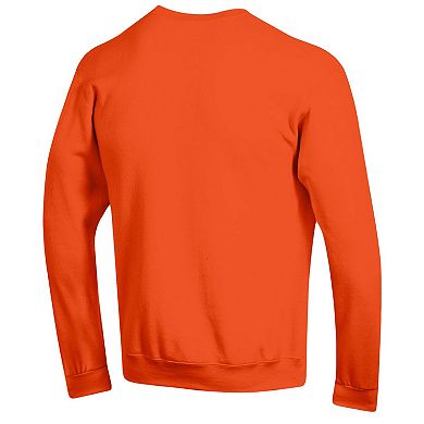 Men's Champion Orange Clemson Tigers Arch Pill Sweatshirt
