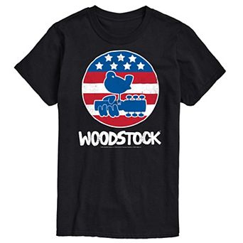 Big & Tall Woodstock Americana Graphic Tee