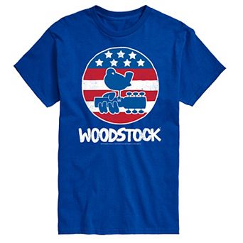 Big & Tall Woodstock Americana Graphic Tee
