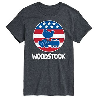 Big & Tall Woodstock Americana Graphic Tee
