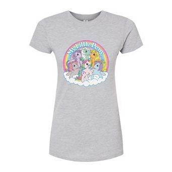 Juniors' My Little Pony Retro Group Fitted Tee