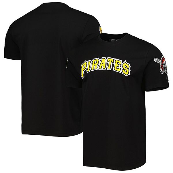 Men's Pro Standard Black Pittsburgh Pirates Team Logo T-shirt