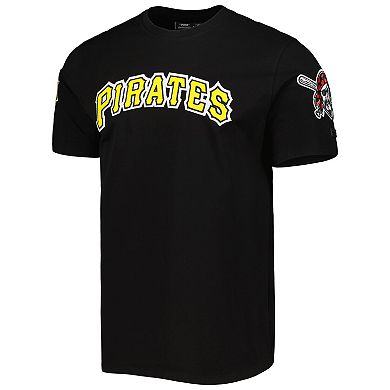 Men's Pro Standard Black Pittsburgh Pirates Team Logo T-Shirt