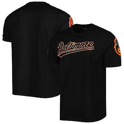 Men s Pro Standard Black Baltimore Orioles Team Logo T Shirt