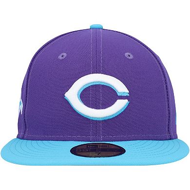 Men's New Era Purple Cincinnati Reds Vice 59FIFTY Fitted Hat