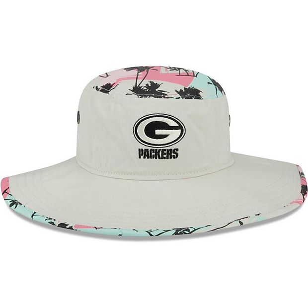 New Era Green Bay Packers Mens Bucket Hat Gray Size M/L