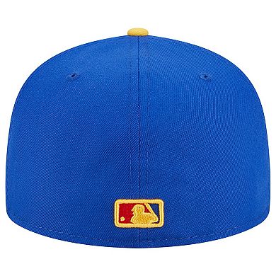Men's New Era Royal/Yellow New York Yankees Empire 59FIFTY Fitted Hat