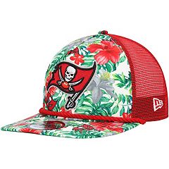 New Era White/Red Tampa Bay Buccaneers Sparky Original 9FIFTY Snapback Hat