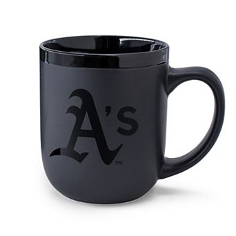 WinCraft Oakland Athletics 17oz. Black Tonal Mug