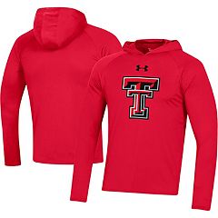 Men's Under Armour Gray Texas Tech Red Raiders Survivor Fleece Hoodie  Quarter-Zip Jacket