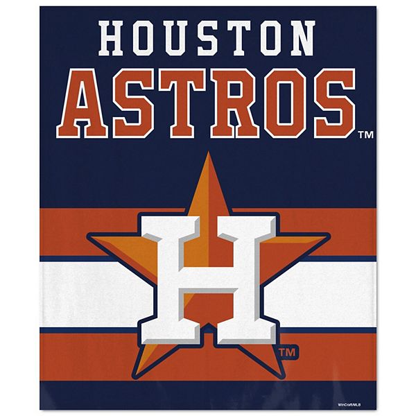 WinCraft Houston Astros Ultra Plush 50" x 60" Throw Blanket