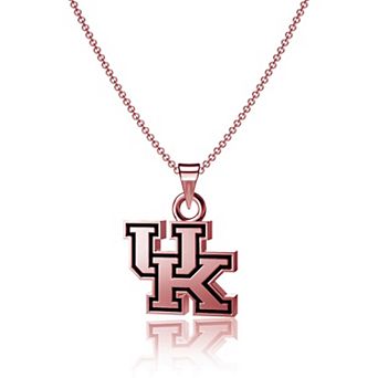 Dayna Designs Kentucky Wildcats Rose Gold Pendant Necklace