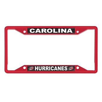 WinCraft Carolina Hurricanes Chrome Colored License Plate Frame