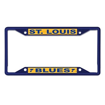 WinCraft St. Louis Blues Chrome Colored License Plate Frame