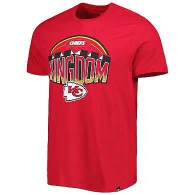Men's '47 Red Kansas City Chiefs Team Regional Super Rival T-Shirt