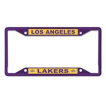 WinCraft Los Angeles Lakers Chrome Color License Plate Frame