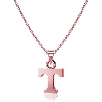 Dayna Designs Tennessee Volunteers Rose Gold Pendant Necklace
