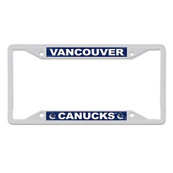 WinCraft Vancouver Canucks Chrome Color License Plate Frame