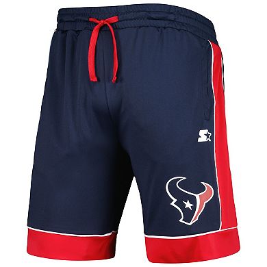 Men's Starter Navy Houston Texans Fan Favorite Shorts