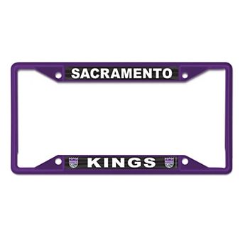 WinCraft Sacramento Kings Chrome Color License Plate Frame