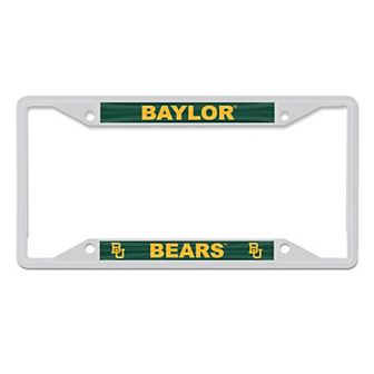 WinCraft Baylor Bears Chrome Colored License Plate Frame