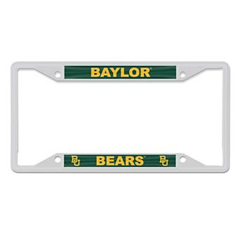 WinCraft Baylor Bears Chrome Colored License Plate Frame