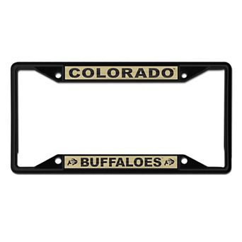 WinCraft Colorado Buffaloes Chrome Color License Plate Frame