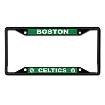 WinCraft Boston Celtics Chrome Color License Plate Frame