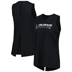 売れ筋商品|||ナイキ カットソー トップス レディース Women's Black Colorado Rockies Logo Fade High Neck Performance Tank Top Black Women's Nike Black Colorado Rockies Logo Fade High Neck