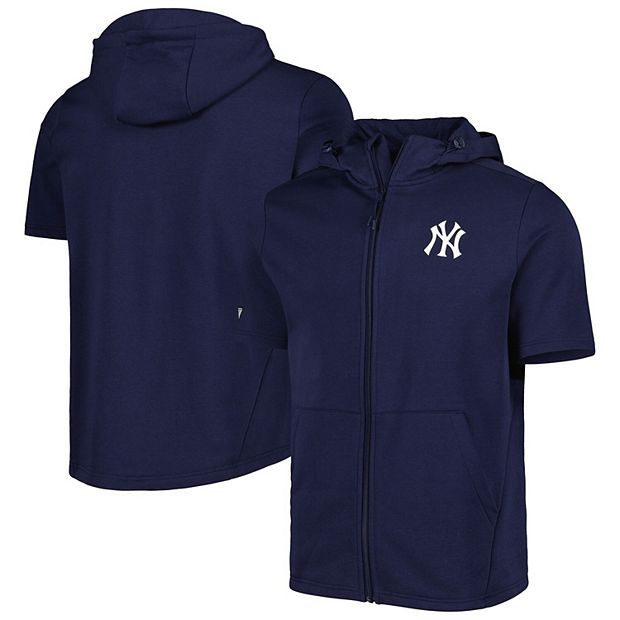 Yankees short sleeve store hoodie