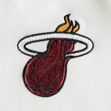 Women's Concepts Sport White Miami Heat Sunray Shorts