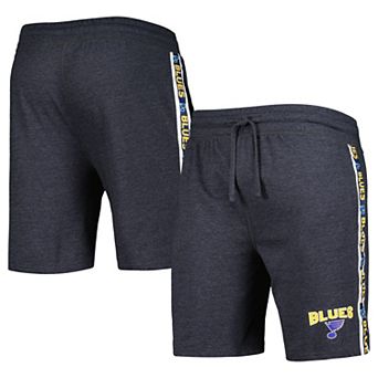 Men's Concepts Sport Charcoal St. Louis Blues Team Stripe Shorts