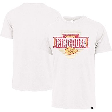 Men's '47 White Kansas City Chiefs Regional Franklin T-Shirt