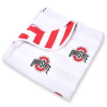 Infant Ohio State Buckeyes 47" x 47" Muslin 4-Layer Blanket