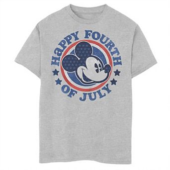 Disney's Boys 8-20 Mickey Mouse Fourth of July Tee